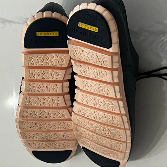 Cole Haan Women’s ZeroGrand O.S. Leather Blue Lace Up Comfort Shoes Sz 6.5 - Picture 8 of 8